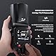 NEEWER Z2-S 2,4G TTL Flash Rundkopf Blitz Speedlite Kompatibel mit Sony Kameras 76W 1/8000s HSS, Diffusor 2 Modellierlampen bessere UI TTL/M Umschalttaste 3000mAh Akku 600 Vollleistungsblitz