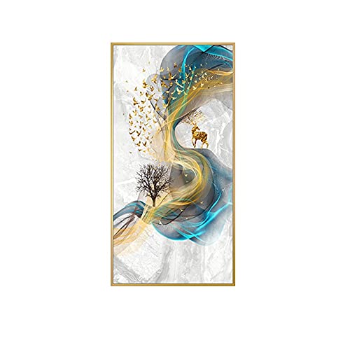 Peinture Diamant Wapiti d'or de Haute Qualité Toile Premium Strass Broderie