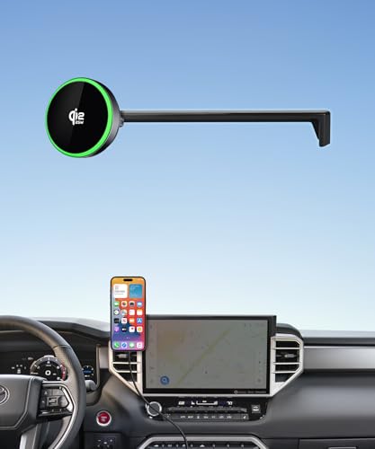 Soporte magnético para coche y cargador rápido 25W en rutas off-road con Toyota Tundra