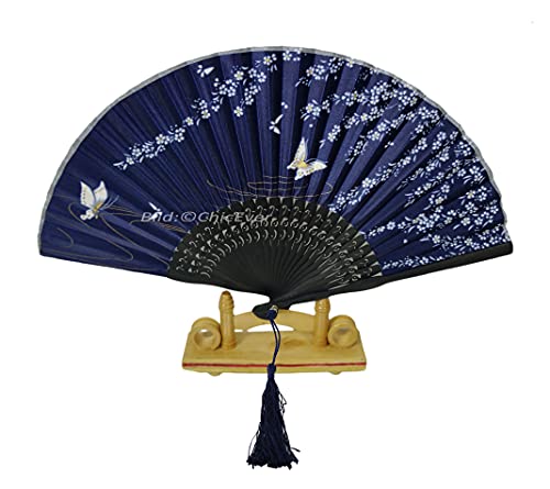 ChicEver Fächer Handfächer aus Bambus & Stoff Handarbeit 7294b Cover