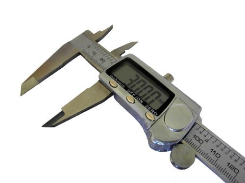 8 / 200mm Digital Vernier Calipers All Stainless Steel (Large Display) CE