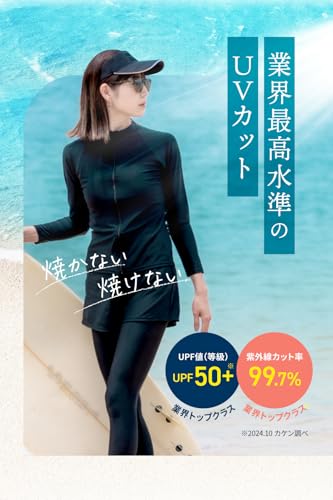 AQXIA ラッシュガード レディース 5点セット ブラック L