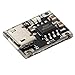 1S 3.7V Li-ion Lipo Battery Charging Module with 1A Current and USB Input for DIY PCB Projects, 4.2V Output Compatible with 3.7V Lithium Batteries