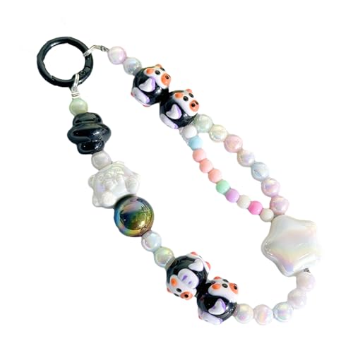 Bracciale Cellulare alla Telefoni Cellulari Cingcio Elegante con Perline Sospensione Antilost Gioielli A Catena del Polso Portaline