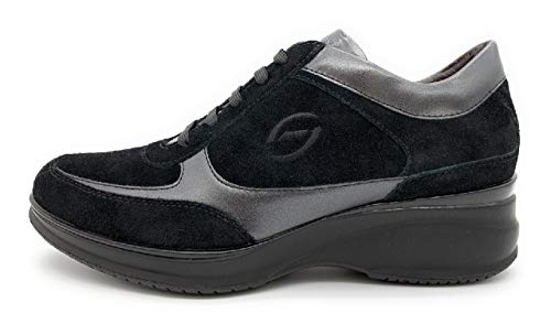 Stonefly Scarpa Donna camoscio Nero 105288