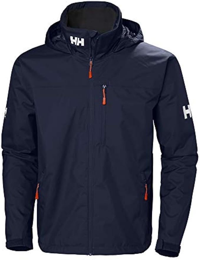 Helly-Hansen Mens Crew Hooded Waterproof Sailing Jacket