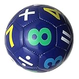 leder ballerinas braun Fast 6 Zoll (Größe 2) PU-Fußball, nicht zu groß oder zu klein, um für Kinder gespielt zu werden, kann Kindern das Aufheben oder Treten erleichtern.