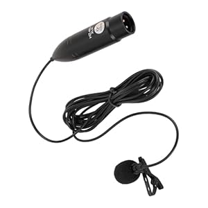 Vikye 3 Pin XLR Lavalier-Mikrofon