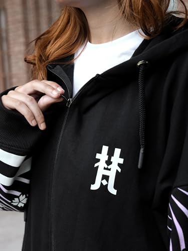 Image of ComicSense.xyz Unisex Tokyo Revengers Anime Oversized Solar Hoodie for Men and Women, Brahman Printed Drop Shoulder Cosplay Anime Hoodies
