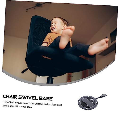 Miniatura 7 de Horialence Base Giratoria Para Silla De Oficina Con Mecanismo De Control De Inclinación Repuesto Duradero Y Práctico Compatible Con Sillas Giratorias Suave Y Silencioso Placa Inferior Resiste