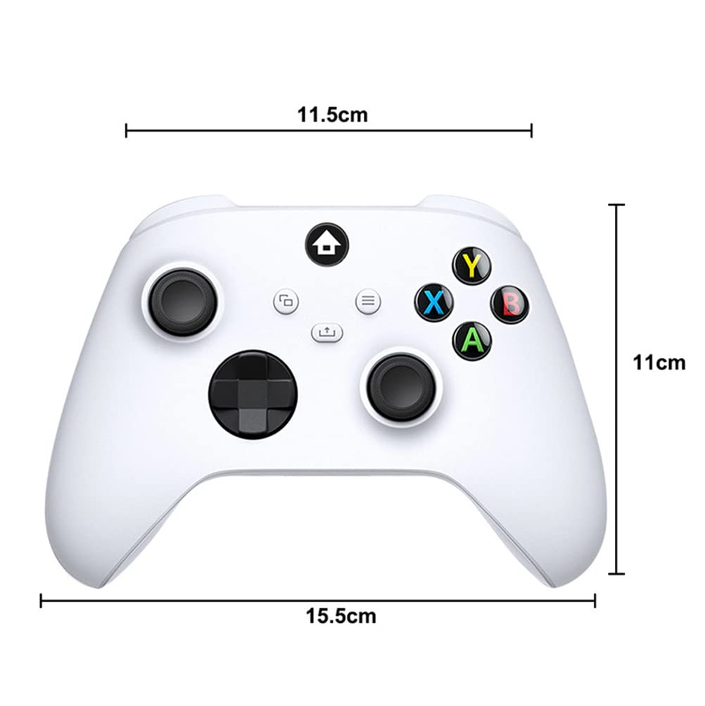 SanSixi Compatible Para XBOX Serise X/S Gamepad Controlador Con 2.4G Receptor Inalámbrico Antideslizante Rocker Gaming Mango para PC Accesorios Gamepad (Amarillo)