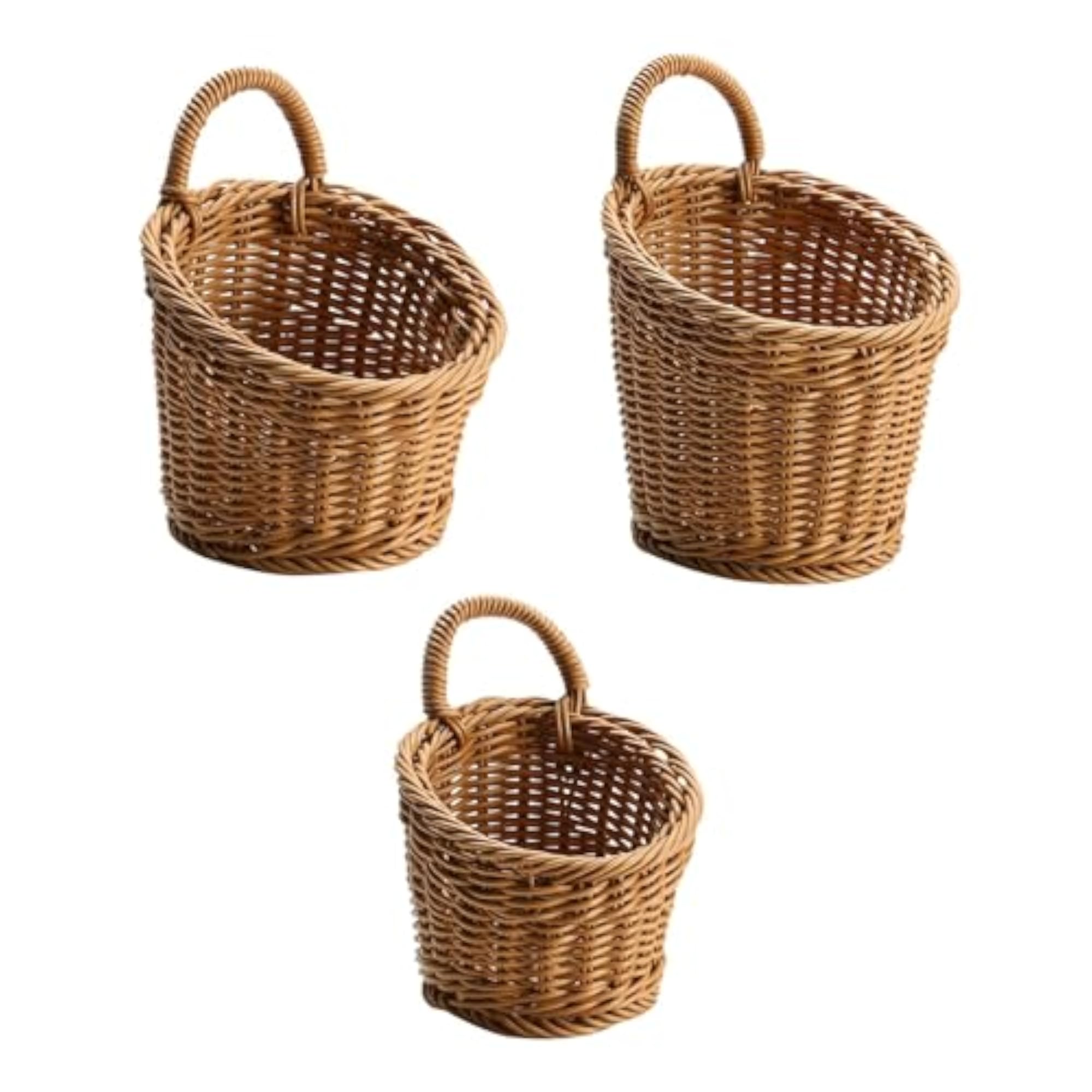Wall Hanging Storage Basket with Hook for Multifunctional Use