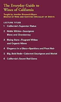 DVD The Everyday Guide to Wines of California Book