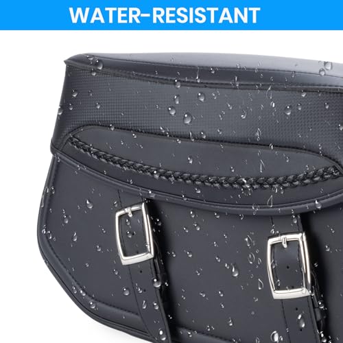 autozen Universal Water-Resistant Saddlebags