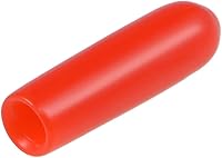 Vista 15 de uxcell 200 tapas de goma de 0.051 in (1/16") de vinilo redondo de vinilo para pernos de tubo, protectores de rosca de tornillo, color negro