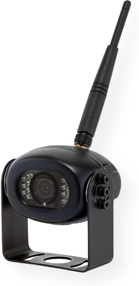 Voyager WVSXC150 Auto Pairing Wireless Back Up Camera, Black; Built-in Microphone, CMOS Sensor Technology, 14 Infrared LED Lights, for use with WVSXS70 Digital Wireless Backup System