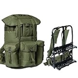 alice ruck medium Fortschrittlicher geformter Hüftgurt für hervorragende Unterstützung: Der Hüftgurt wurde mit einem einteiligen geformten Design verbessert, das eine verbesserte Lendenwirbelstütze und verbesserten Komfort bietet, auch wenn schwere Lasten über längere Zeit getragen werden.