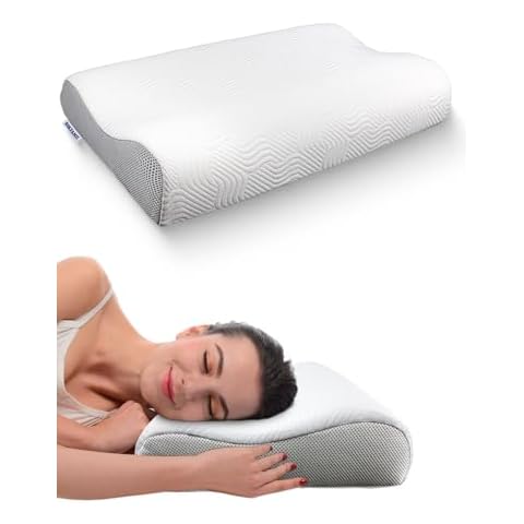 BSKFAMII Memory Foam Contour Pillow Cover