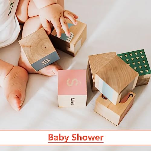 Wopplxy Wood Blocks For Crafts, 2.76 Inch Unfinished Wooden Blocks, Pack Of 4 Wood Square Blocks, Natural Wood Blocks, Wooden Cubes For Arts And Crafts And Diy Projects #TOP6