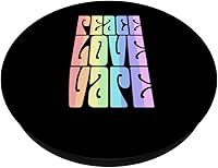 Vista 2 de Peace Love Vape - PopSockets de moda pastel intercambiables PopGrip