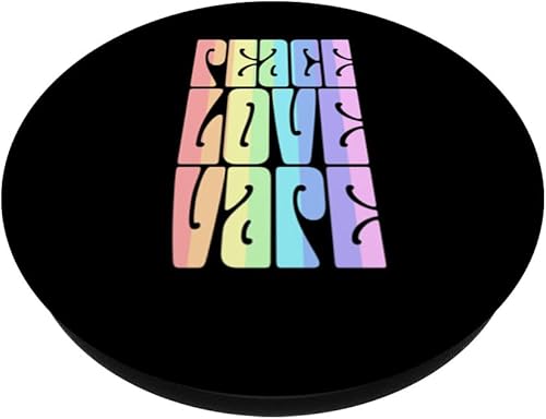 Miniatura 2 de Peace Love Vape - PopSockets de moda pastel intercambiables PopGrip