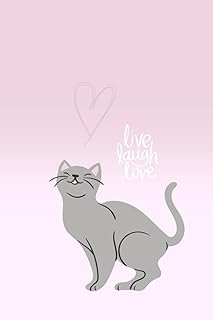 Color fading Notebook Cat: Color Fading Notebook Cat, Cute Cat Notebook, Journal, Diary with Color Fading, 120 pages, Line...