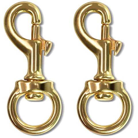 Anley Brass Swivel Snap Hooks Cover