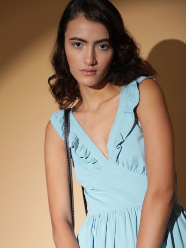 Image of KOTTY Women's BelleBliss Fashions Style Daring Muse Blue Dress