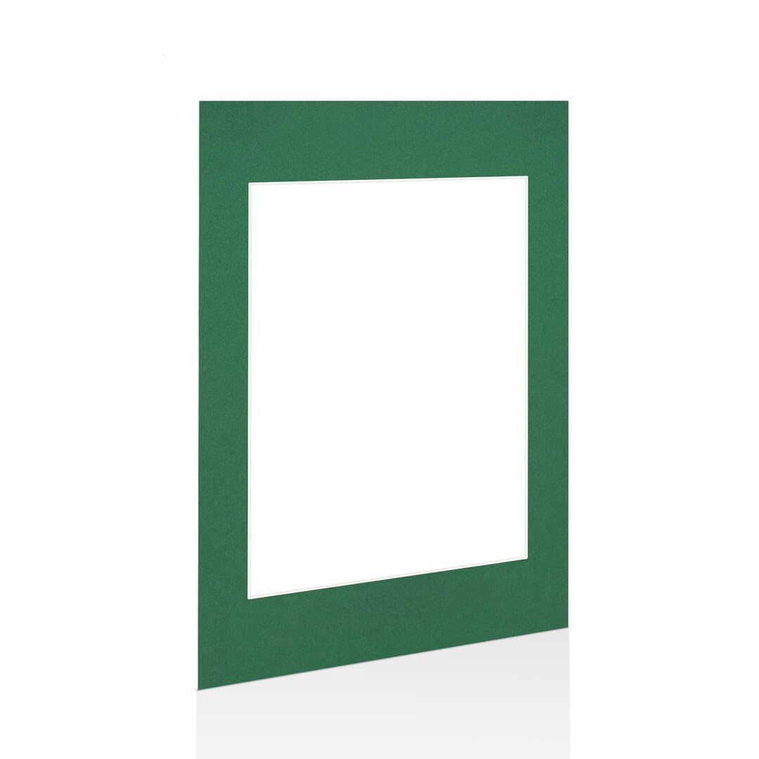 Procut Global 60x40cm Emerald Picture Mounts to Fit A3 Aperture - Precision Cut Cardboard Photo Mount - Ideal for Frames, Prints, Artwork & Certificates - Sizes & Colours Available — image 1