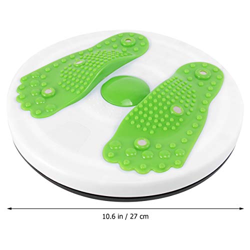 Tábua giratória para exercícios BESPORTBLE com disco de torção na cintura e balanço de massagem nos