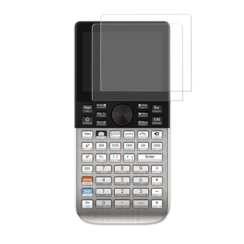 2 Pack Tempered Glass Screen Protector for HP Prime Graphing Wireless Calculator
