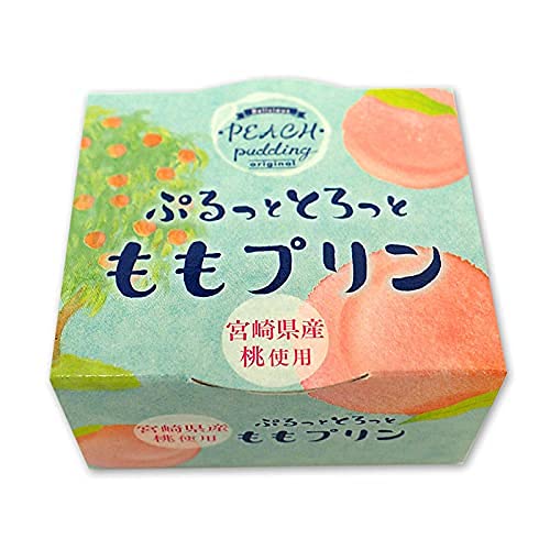 Amazon.co.jp: ぷるっととろっと ももプリン 1個バラ売り 宮崎県延岡 