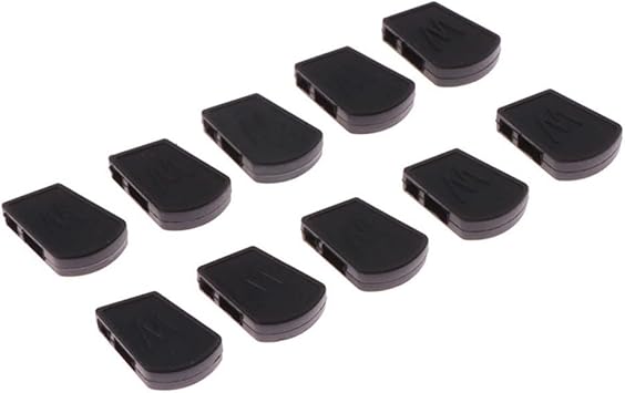 Electric Piano Hammer Cap Replacement 10 Pcs Black Rubber for PX120 PX150 PX160 PX330 PX350 PX860 AP200 AP250 AP450 CDP100 CDP200Black Keys