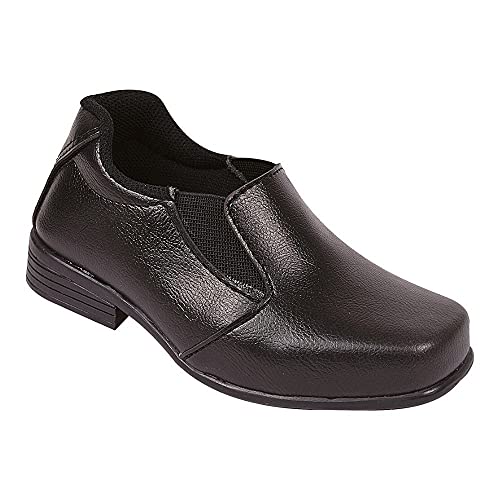 Sapato Social Infantil Menino Elástico Preto