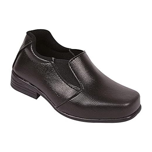 Sapato Social Infantil Menino Elástico Preto