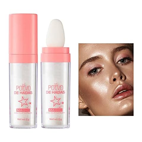 Weixinbuy Highlighter Powder Stick with Puff Cover