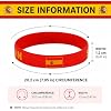 Soccer Fan Gear Set, 2 Silicone Wristbands & 10 Waterproof Flag Temporary Tattoos, Soccer Accessories for Game Day, Watch Party, Sports Fans