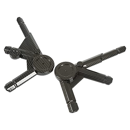 Protection Cadre Moto, Anti-Rayures Design Sportif Couvre-Cadre Fibre de Carbone 2 Pièces pour Motards Aventure Randonnée Route Voyage et Déplacements Longue Distance