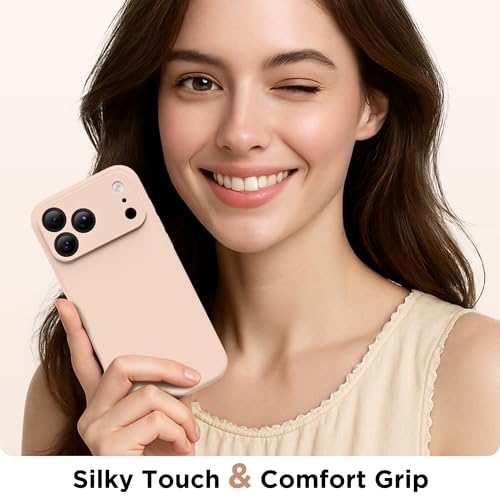 GolbinBox Magnetic for iPhone 18 Pro Case/17 Pro Case, Sunny | Compatible with MagSafe, Camera Protection, Screen Protector, Silicone Shockproof Phone Case, Anti-Scratch Microfiber Lining - image 9