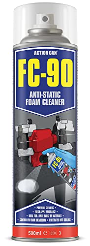 Image of Action Can 2025 Model FC-90 Anti-Static Foam Cleaner, A1 Food Grade, 500 mL Aerosol