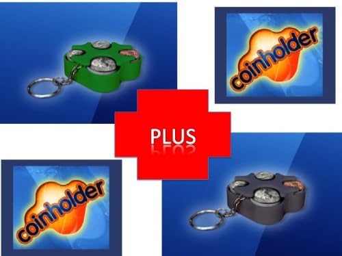 Key Chain Coin Holder, Coin Organizer, Us Coin Holder 2pcs Bundle