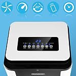 MONZANA® Aircooler 4in1 Fernbedienung 7L Tank Timer Mobil Luftkühler Ionisator Luftbefeuchter Ventilator Klimagerät Turmventilator Säulenventilator – Bild 4