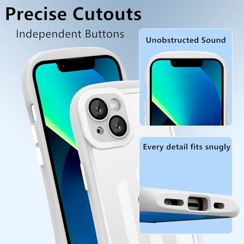 Coque blanche pour iPhone 15 Pro étui fin de protection - 6