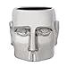 Torre & Tagus 900363 Face Vase, Small, Chrome