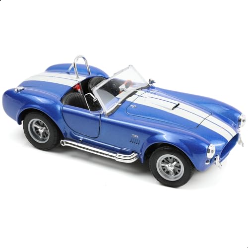 Modelo de auto 1/24 Shelby Cobra 427 S/C metal fundido miniatura 1