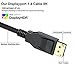 UVI2 8K DisplayPort to DisplayPort 1.4 Cable, VESA Certified Display Port Cable 6ft, DP to DP Cable Cord Support [1440P@144Hz, 1080P@240Hz, 4K@120Hz, 8K@60Hz] & HDR