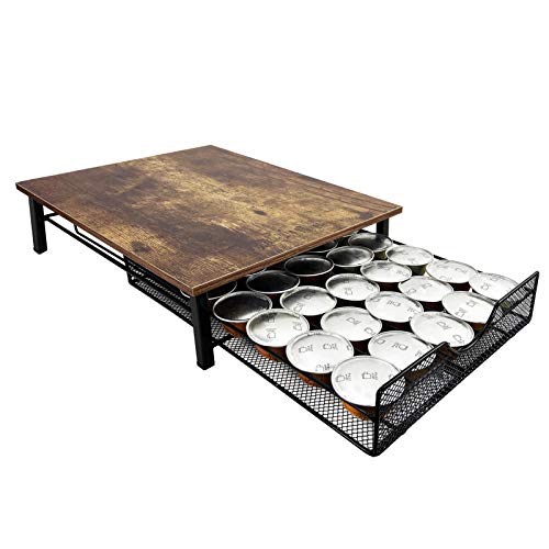 image for QUTREY Coffee Pod Drawer Holder for K-cups, 35 Capacity Capsule Pods S