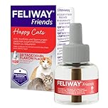 FELIWAY Friends 30 Day Refill for Pheromone Vaporizer, 48 ml - Helps Reduce Signs of Stress in Cats and Kittens, Veterinarian-Recommended, Clinically Tested