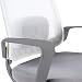 Mc Haus ADONIS - Silla con Ruedas de Escritorio Ergonómica Regulable de...