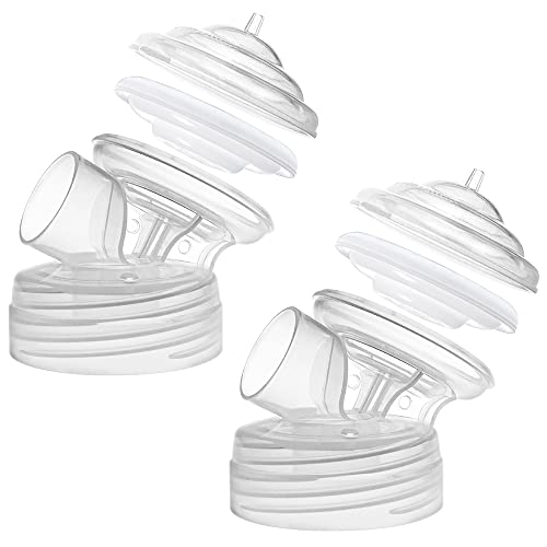 Image of Nenesupply Backflow Protector Connector Compatible with Spectra S2 Spectra S1 Breastpumps Replace Spectra Pump Parts Replace Spectra Backflow Protector Work with Spectra Flange